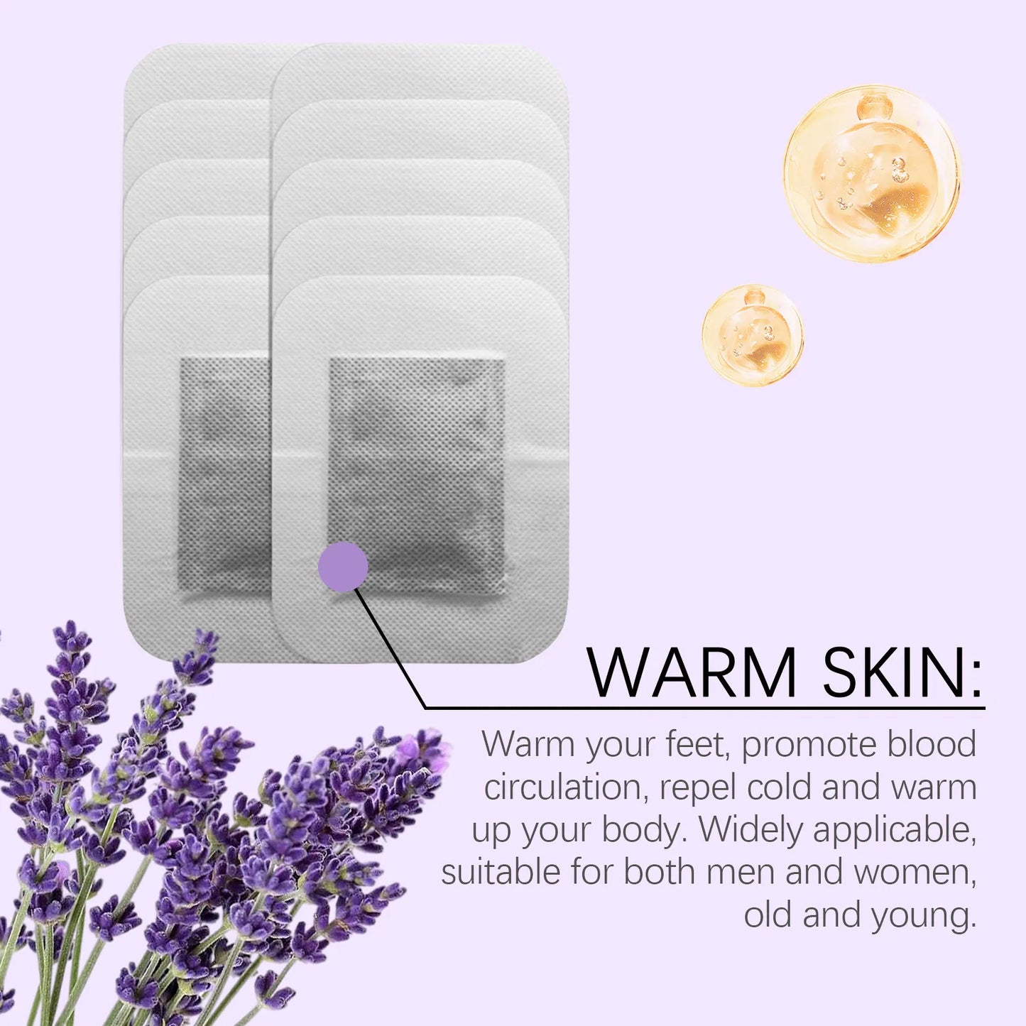South Moon Lavender Infusion Foot Pads ( BUY 1 GET 1 FREE )