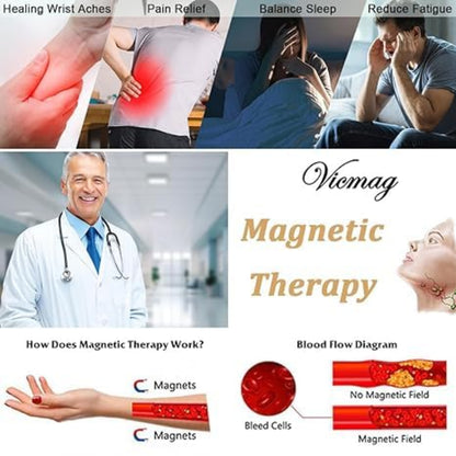 Magnetic Acupressure Ring & Bracelet Combo