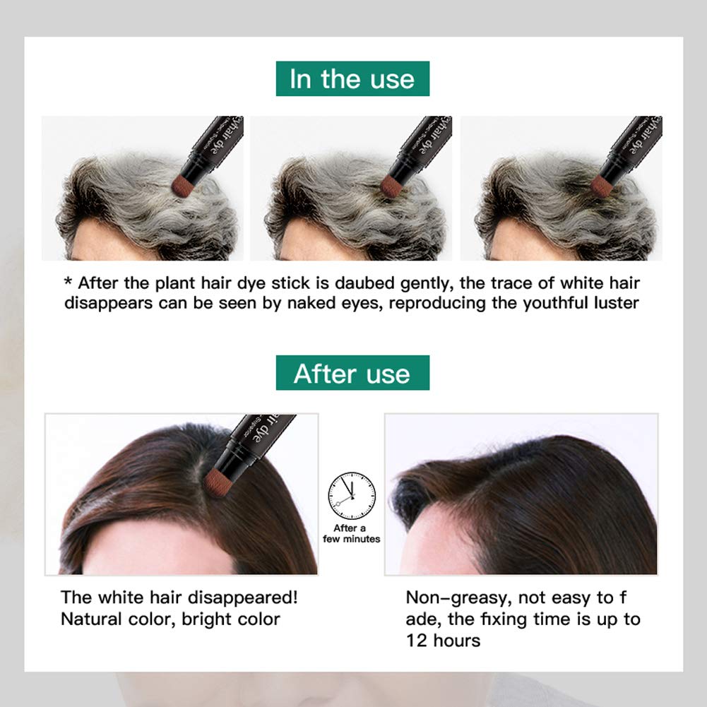 SEVICH™ Pen 3 Colors Concealer Grey Hair Dye Stick