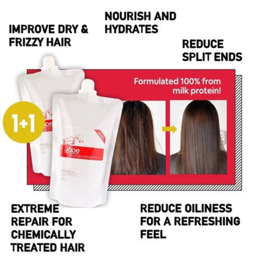 🥛✨ MILK KERATIN HAIR TREATMENT MASK ( BUY 1 GET 1 FREE )