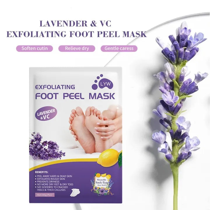 EXFOLIATING FOOT PEEL MASK ( BUY 1 GET 1 FREE )
