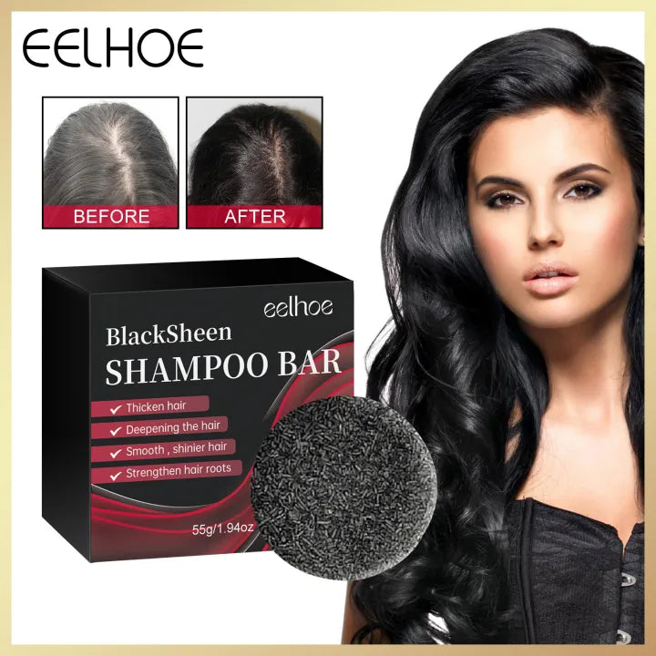 🧼✨ EELHOE™ Blacksheen Shampoo Bar 🌿💆‍♂️( BUY 1 GET 1 FREE )