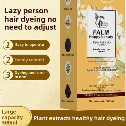 2025 Japanese Petal Rose Hair Dye Shampoo