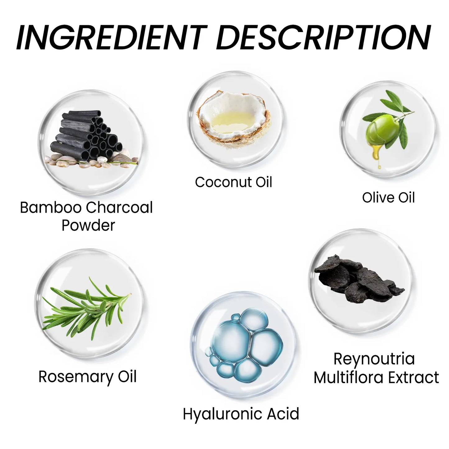 Ouhoe™ Organic Bamboo Charcoal Shampoo Soap 🌿🖤