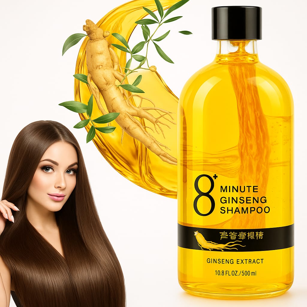 New Zealand Imported 8 Minutes Ginseng Shampoo
