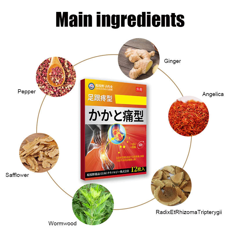 Heel Pain Acupoint Pressure Stimulation patch 👣✨