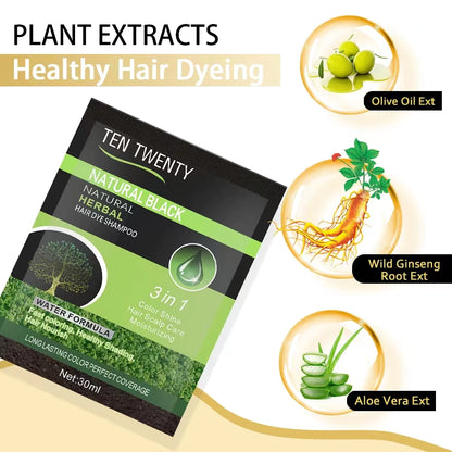 YAGUAN™ Hair Dye Shampoo ( Black / Brown )