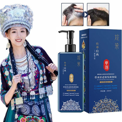 Grandma Plant Formula Hair Dye Shampoo