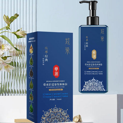 Grandma Plant Formula Hair Dye Shampoo