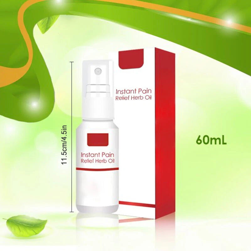 Instant Arthritis Pain Relief Herb Oil Spray