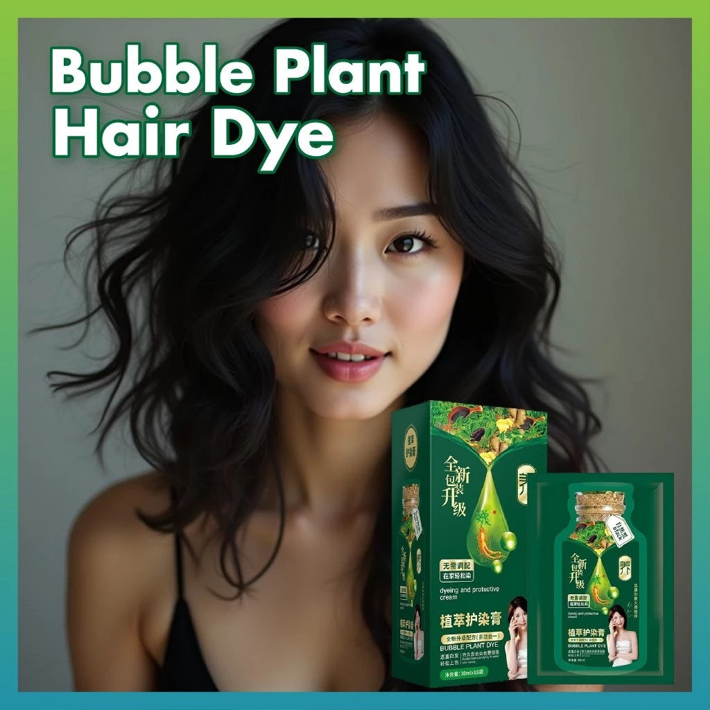 Imported Bubble Plant Hair Dye ( BUY 1 GET 1 FREE )