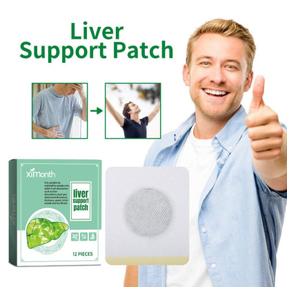 Ximonth Liver support Patch ( Pack of 12 Pcs )